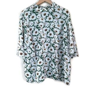 Shein Curve Floral Blouse 3x